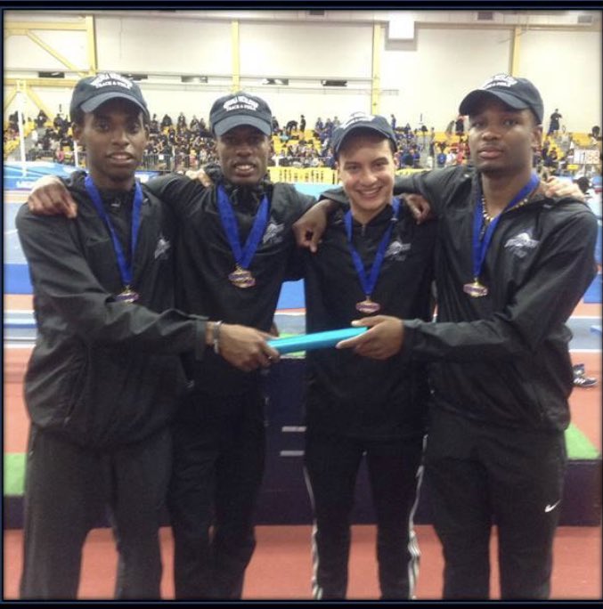 MARLINSXCTF's tweet photo. There are 2 relay events in the ODAC T&amp;F Championships and VWU holds the meet record in both! The 2016 4x400m relay (pictured) ran the fastest 4x4 in an ODAC Championship for the 43-year history of the conference. Our other relay meet record is the 2012 Distance Medley. #ODACweek https://t.co/6STxA3p4Ot