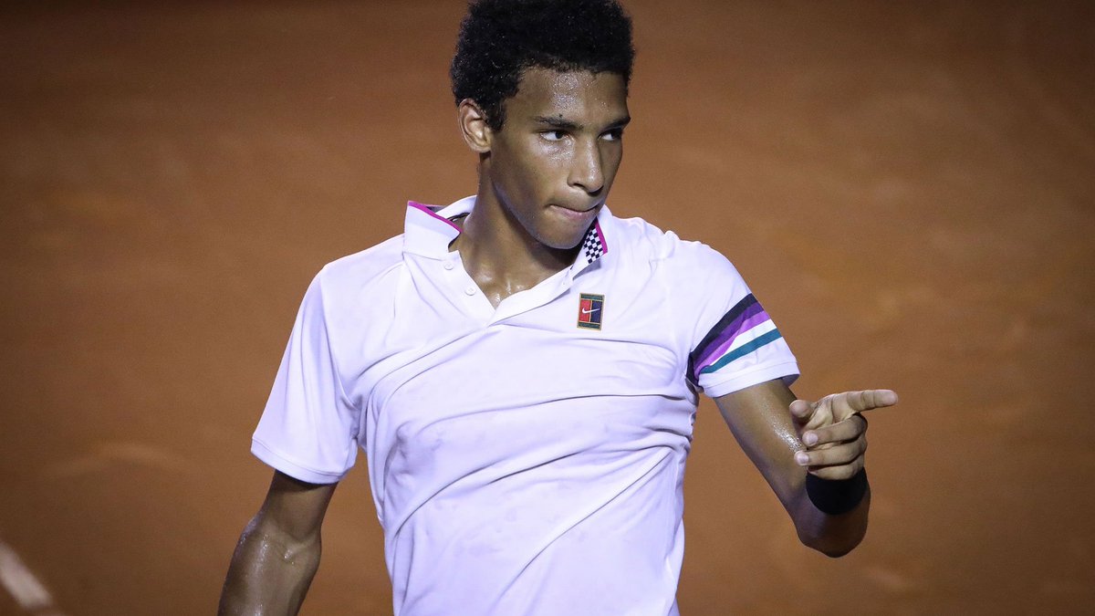 atptour's tweet photo. Here's looking at you, @felixtennis. 

What are you most impressed w/from the #NextGenATP 🇨🇦 at @RioOpenOficial? https://t.co/WUDAo17lmw