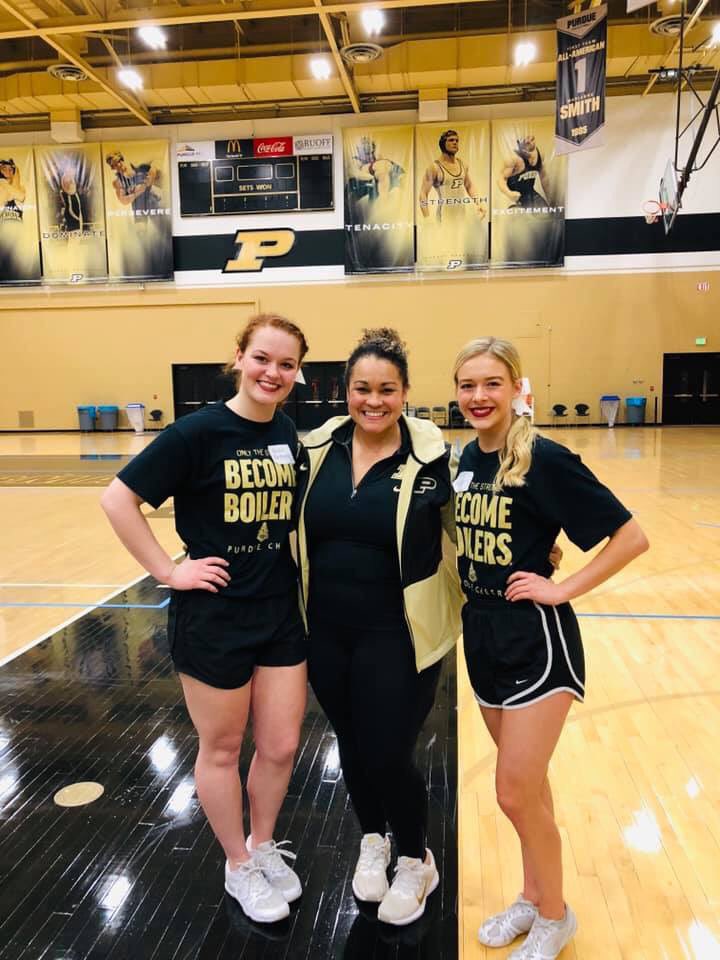CMVarsityCheer's tweet photo. Congratulations @HaileyKeller3 on becoming a Purdue University Cheerleader!! We are so incredibly proud of you! @PurdueCheer #boilerup https://t.co/rm3qRElMK7