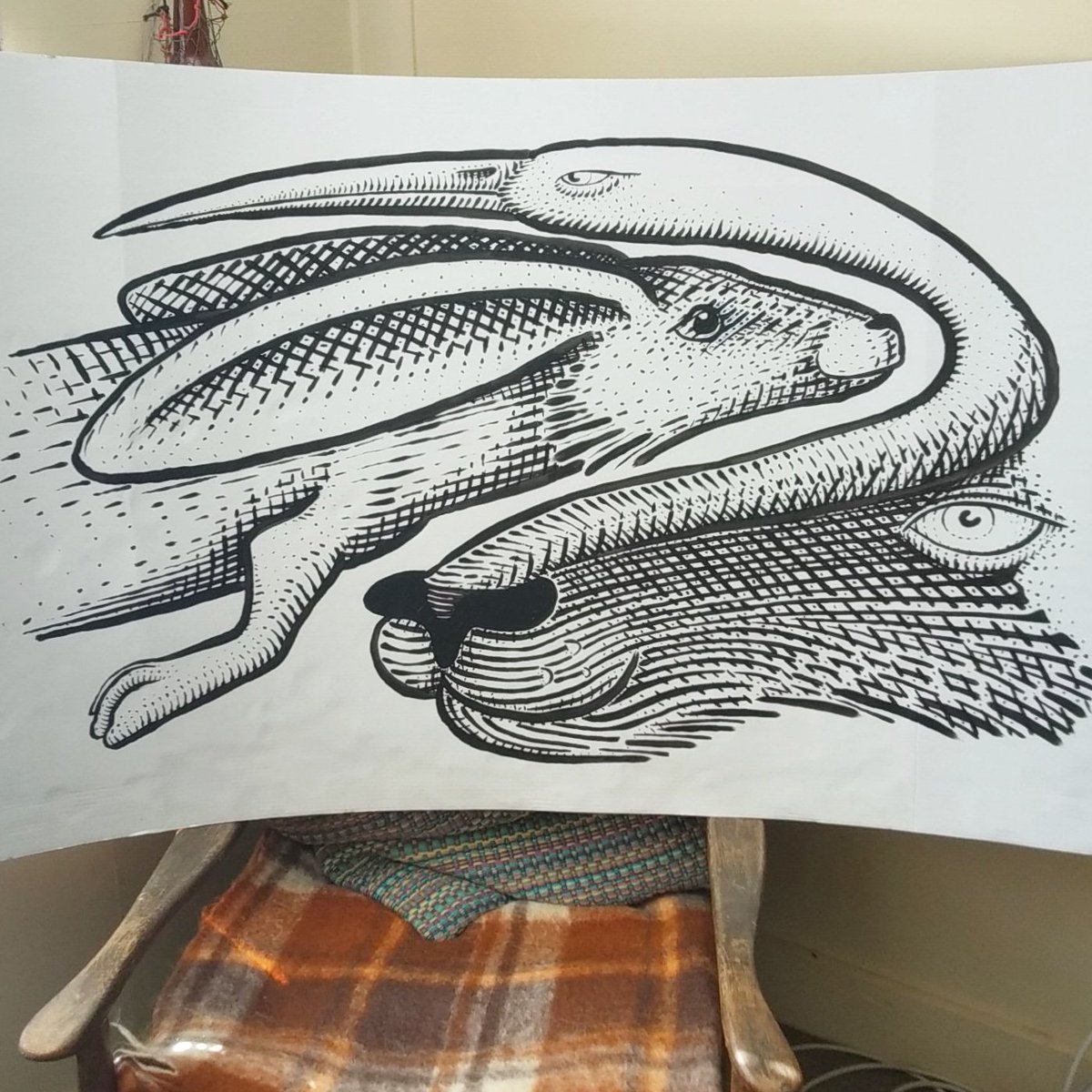 More painting! Lots of fun. More to come 😁👌#painting #mural #art #lowbrow #SURREALISM