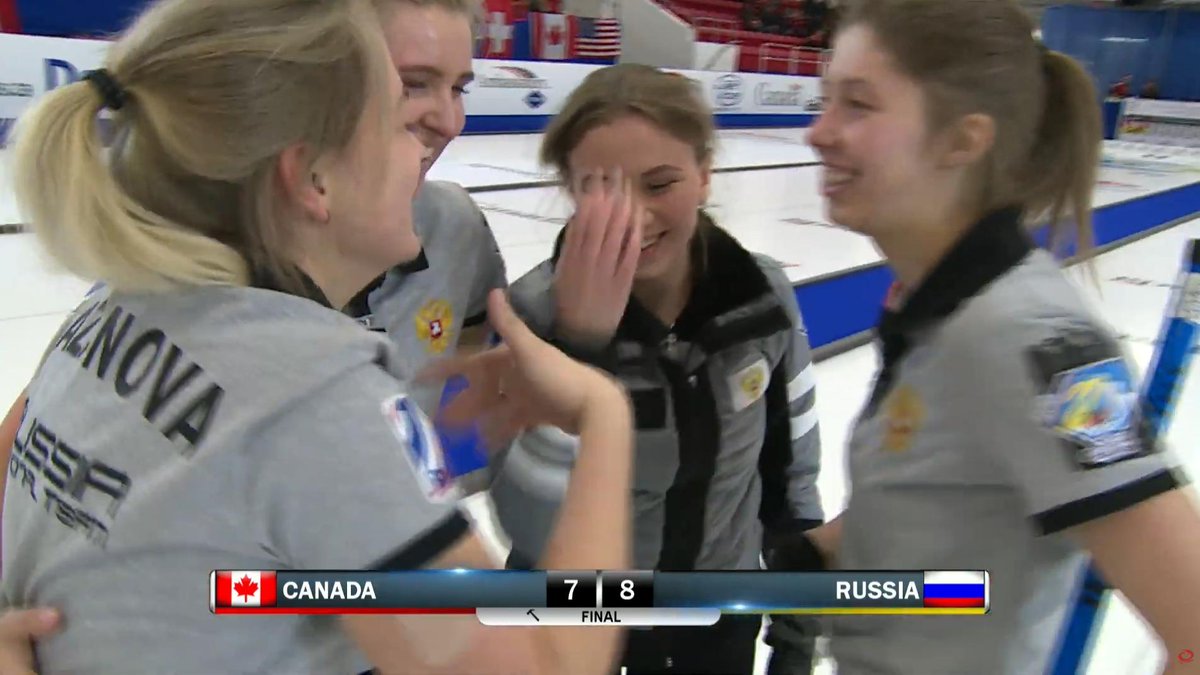 avozgurozan's tweet image. Bugün Kanada'da #CurlingDay #CurlingDayinCanada. 

Bu gece #WJCC2019 finalleri yapıldı. Kanada Erkeklerde ve Rusya Kadınlarda Dünya Gençler Şampiyonu Oldu. #Curling #Körling