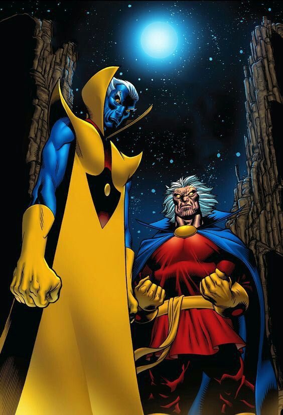 Marvel Facts on X: Both the Grandmaster and the Collector are immortal.  Each hails from a race of cosmic beings known as the Elders of the  Universe, the first sentient beings to