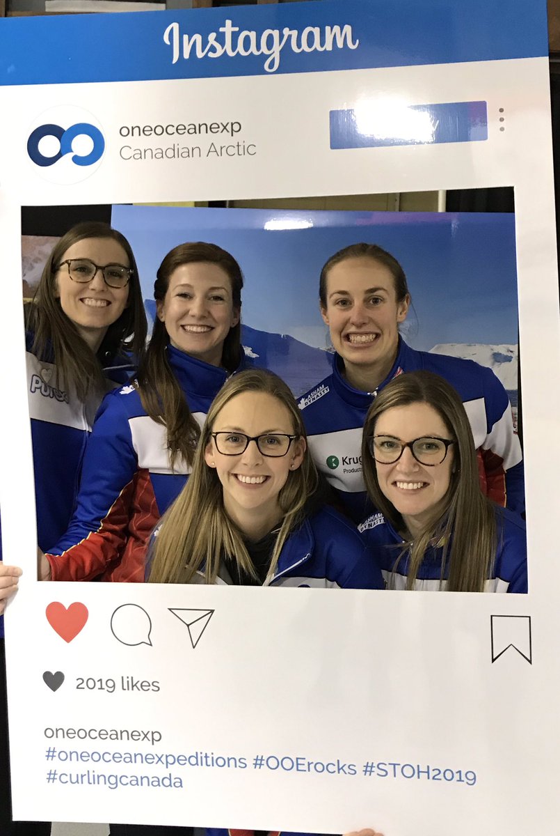 Our home province #TeamBC stopped by to see us at <a href="/CurlingCanada/">Curling Canada</a> #STOH2019! Well done ladies on a great week of #curling <a href="/TeamWarkCurling/">TeamWarkCurling</a> #OOERocks