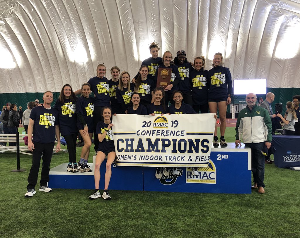 RMAC_SPORTS's tweet photo. CONGRATULATIONS to @ASUGrizzlies on winning the women’s indoor #RMACtf Team Championship! #ChampionshipsElevated #EverythingElevated https://t.co/b6j6W8cjo2