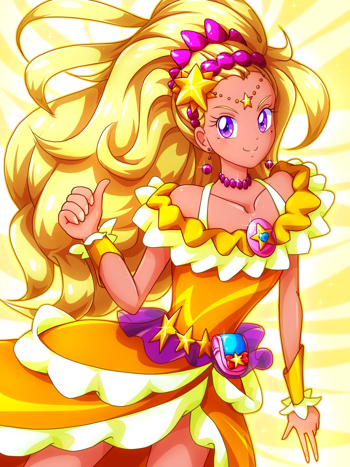 Mimimix En Twitter キュアソレイユさんを描きました 笑顔で超強いプリキュアでしたね Precure スタートゥインクル プリキュア T Co Abqthrameb Twitter