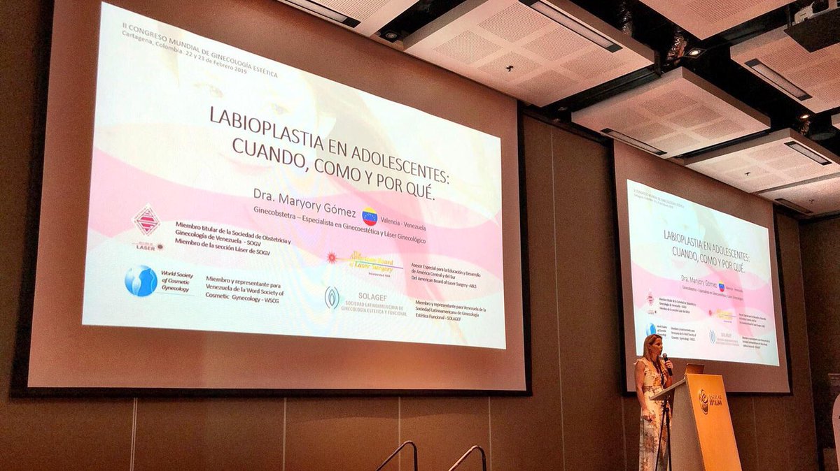 ginecoestetica's tweet photo. Labioplastia en adolescentes: cuando, como y por qué.
Ha sido mi segunda ponencia durante el congreso realizada el día de hoy.
Muy agradecida con todos los colegas asistentes al evento.
#IIWCAG
#ginecoestetica
#ginecologiaestetica
#ginecologialaser
#labioplastia https://t.co/FHqV1XHzld