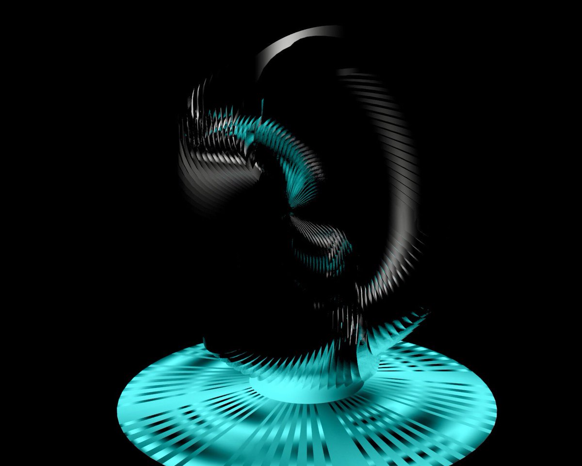 RubySing6's tweet image. Modern Sculpture: Blue blood. 
Artist: Ruby S.