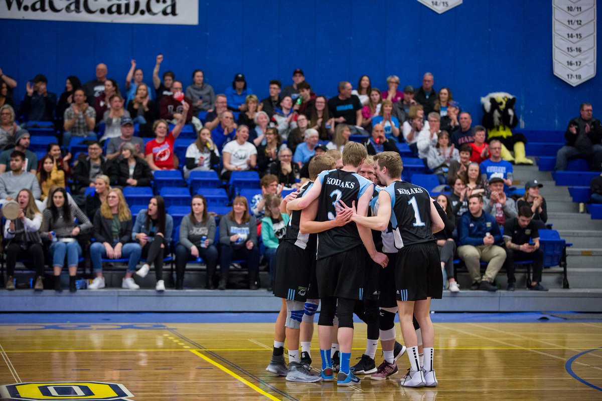 LPKodiaks's tweet photo. MVB | It's GO TIME π
This is what we play for.
The @ACAC_Sport Final between our Kodiaks and @keyanohuskies is underway!
#LCKvsKC | #ACACmvb2019 https://t.co/h5tQ0Rx8Kc
