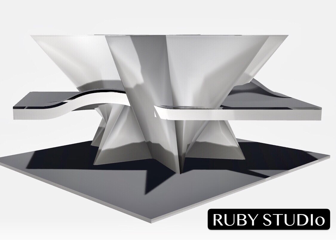 RubySing6's tweet image. Modern Sculpture: Justice forever.
Artist: Ruby S.