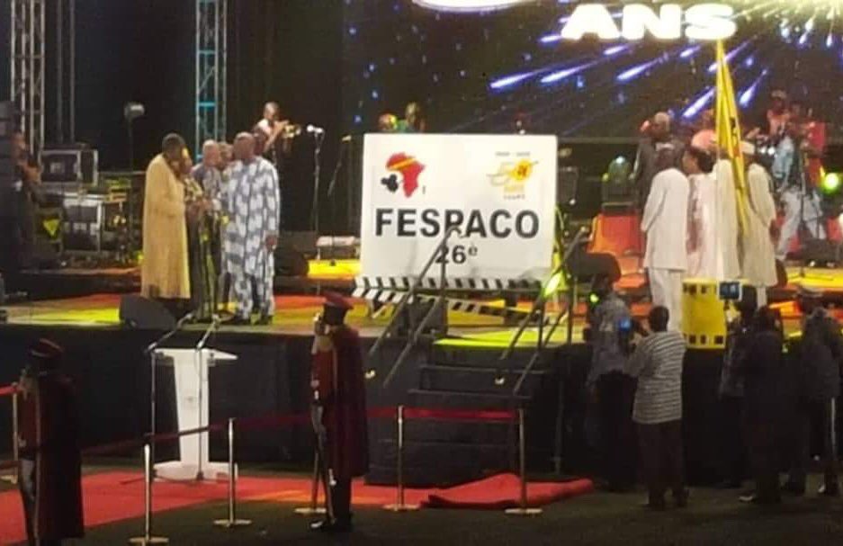 Clap de démarrage de la #26e édition du #Festival Panafricain du Cinéma et de la Télévision de #Ouagadougou #Fespaco au #BurkinaFaso. Le festival fête ses #50ans à cette édition