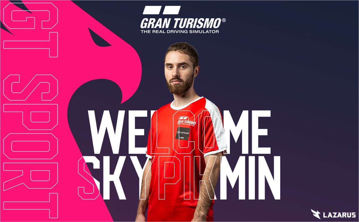 Welcome @LZR_Skypikmin to Team #Lazarus

Vincent is the reigning @FIA Manufacturer's World Final <a href="/thegranturismo/">Gran Turismo</a> Champion &amp; will continue building on his success through 2019 under our banner.

He will also race with other #LZR #GTSport drivers @mclaren6LB &amp; <a href="/mrt95_/">مرتضى</a> #FIAGTC 🏎💨