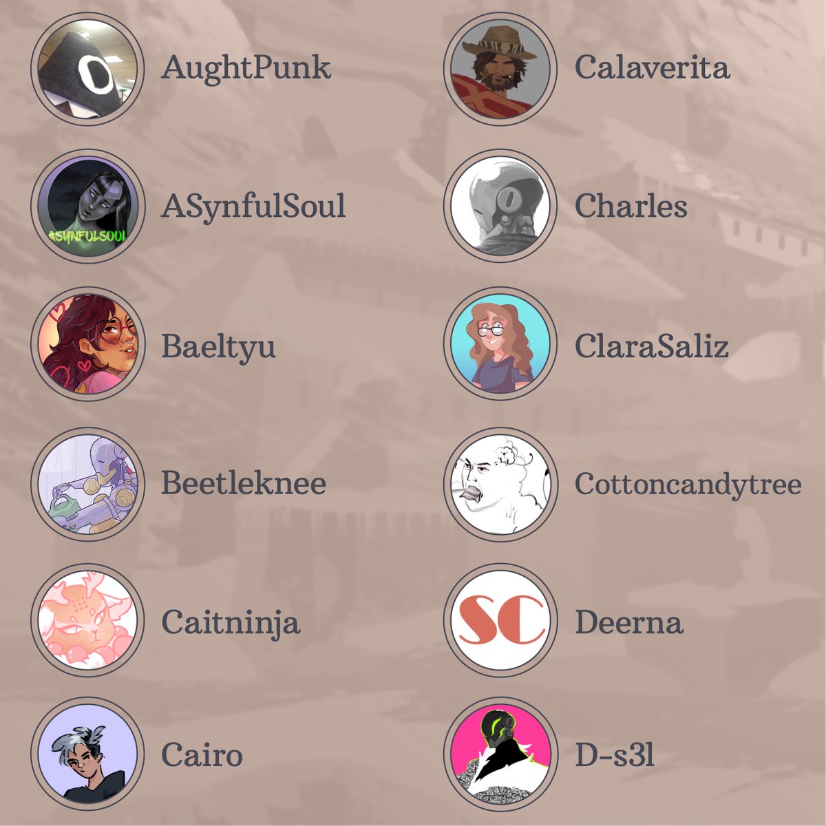 zenyatta_zine's tweet photo. Peace be upon you: Tekhartha Zenyatta Zine contributors list it's here! we are glad to present you 46 contributors in total; 39 artists and 7 writers! ✍️

Check all their sites in our Tumblr post! 👇
https://t.co/WWYhAsRpVn
FAQ 👇
https://t.co/nnEn0eyvP2 https://t.co/1Rrvkbm9At