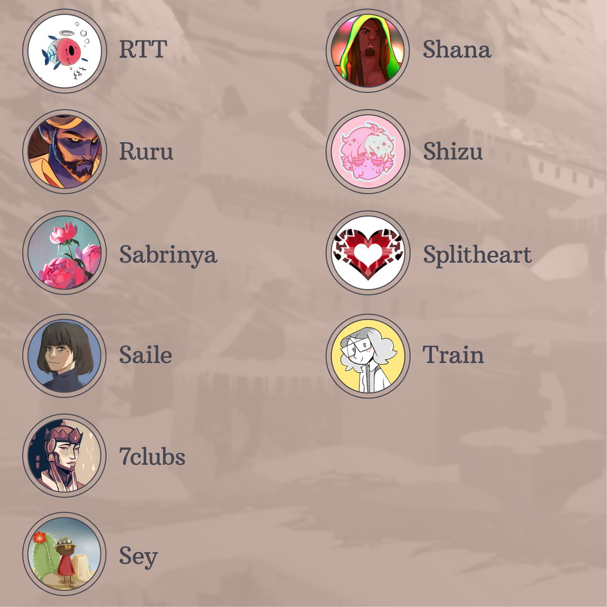 zenyatta_zine's tweet photo. Peace be upon you: Tekhartha Zenyatta Zine contributors list it's here! we are glad to present you 46 contributors in total; 39 artists and 7 writers! ✍️

Check all their sites in our Tumblr post! 👇
https://t.co/WWYhAsRpVn
FAQ 👇
https://t.co/nnEn0eyvP2 https://t.co/1Rrvkbm9At