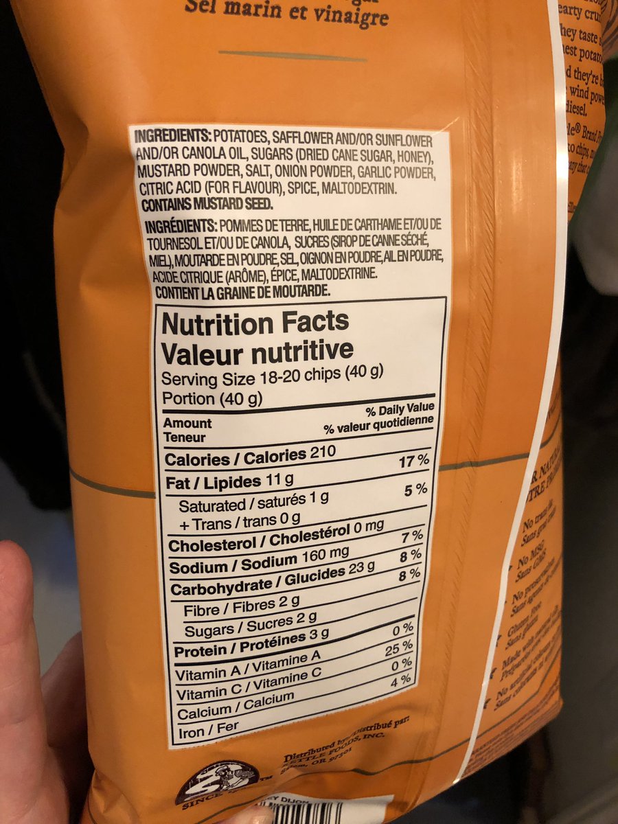 Peady's tweet photo. @ChefBenKelly @oneredcatmedia I know. It hurts. It hurts because it *actually* hurts. The good news is, the ones we can have tend to be wicked awesome, like @kettlebrand made with healthier ingredients anyway. So, like a free pass! 😄 #chiptonite https://t.co/WWAF76yYEa