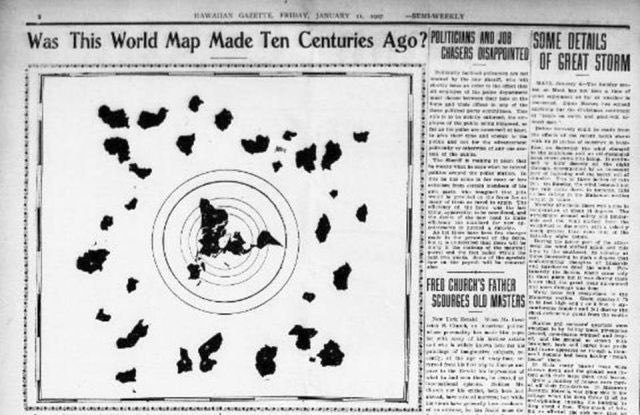 1000 Year Old Flat Earth Map districttheory hashtag on Twitter