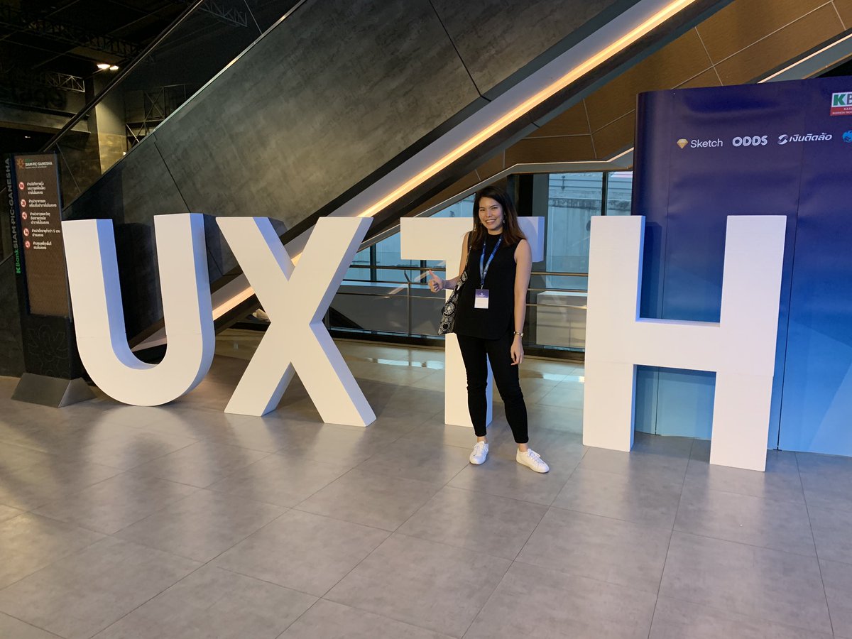 voravana's tweet photo. 1st Thai UX Conf. 
Many interesting talks and the topics were diverse, from UX in general to using VR for better service to product management. Thai UX community is growing fast and strong. Looking forward to attending the workshop today. #UXTHConf2019 #uxth #uxth2019 https://t.co/IE6xzug50B