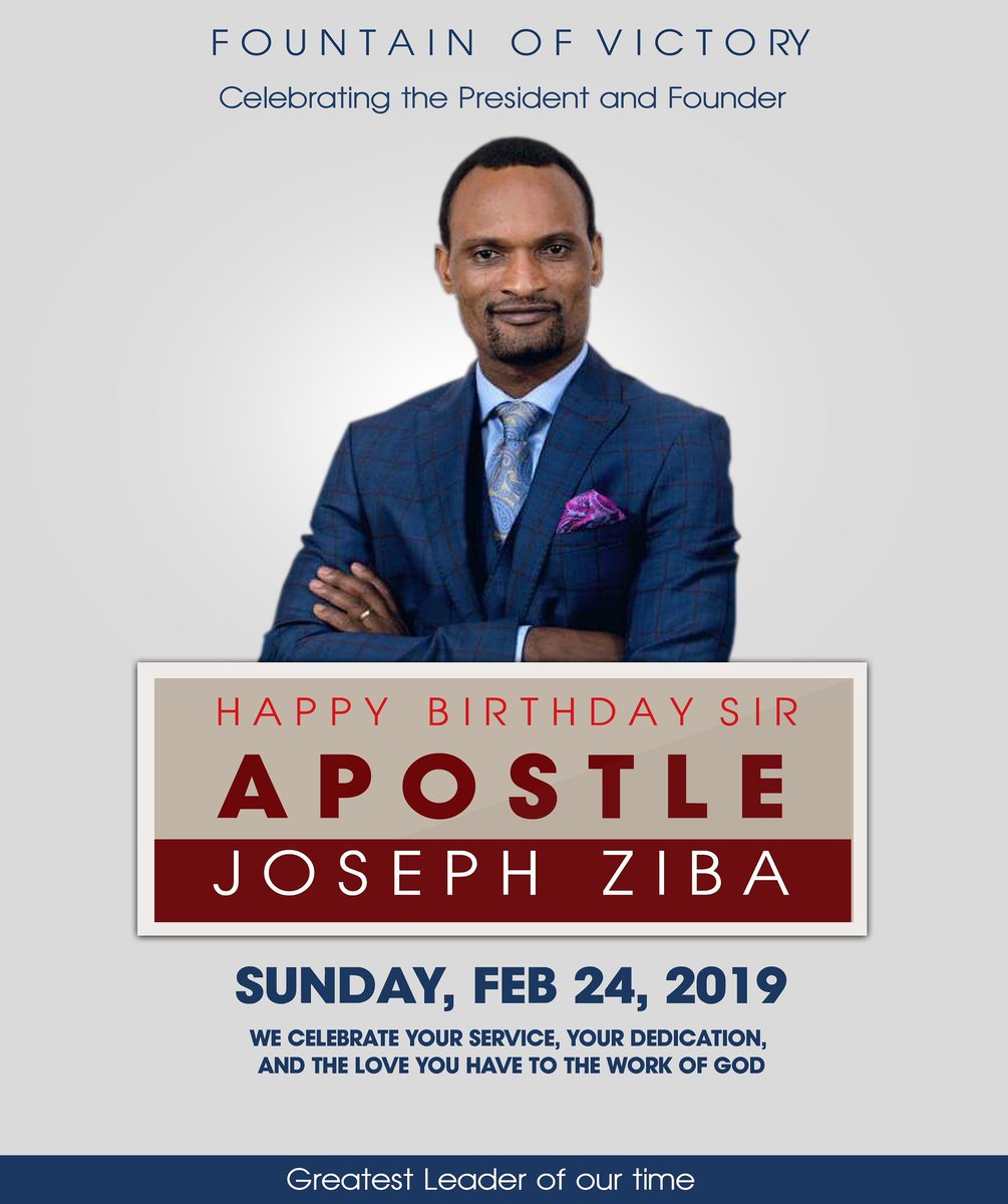 sirallastone's tweet photo. Today We are celebrating God's Goodness and Faithfulness.
Happy Birthday Great Man of God, Dad Apostle Joseph Ziba
#ApostleJosephZiba #FailureProof #LifeUndenied #WeCarryGod #WeMustExcel https://t.co/gWJev0VFtf