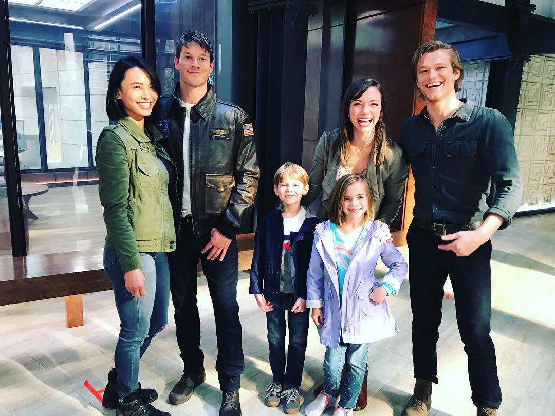Chad Michael Collins (@collinschadm) on Twitter photo A big thanks to all who tuned into <a href="/MacGyverCBS/">MacGyver</a> last night! A pleasure to play #LtRobertReese and be rescued by <a href="/lucastill/">Lucas Till</a> <a href="/LevyTran/">LevyTran</a>, who reunited me with my adorbs fam <a href="/rya_meyers/">Rya Meyers</a>, after taking down <a href="/jamesdevoti/">The Doorman</a> <a href="/AlecRayme/">Alec Rayme</a>! 😎✈️👊🏼
#MacGyver <a href="/DonPerez777/">DonPerez777</a> <a href="/MacGyverWriters/">MacGyver Writers</a> #BTS A big thanks to all who tuned into <a href="/MacGyverCBS/">MacGyver</a> last night! A pleasure to play #LtRobertReese and be rescued by <a href="/lucastill/">Lucas Till</a> <a href="/LevyTran/">LevyTran</a>, who reunited me with my adorbs fam <a href="/rya_meyers/">Rya Meyers</a>, after taking down <a href="/jamesdevoti/">The Doorman</a> <a href="/AlecRayme/">Alec Rayme</a>! 😎✈️👊🏼
#MacGyver <a href="/DonPerez777/">DonPerez777</a> <a href="/MacGyverWriters/">MacGyver Writers</a> #BTS