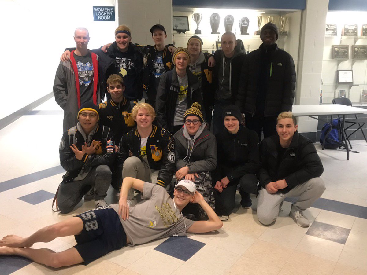 WLCSwimDiveM's tweet photo. Some pics from the Conference finals! @WalledLkSchools @LakesVC @PrincipalMorgan @kennethgutman @WalledLakeAth https://t.co/M6ouMSQYrA