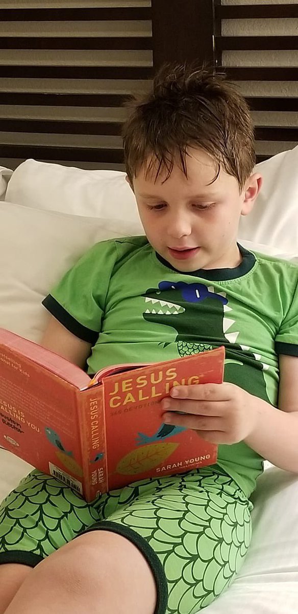BrandilynRector's tweet photo. The boys got to back 4 things in their carry on. Houston included his devotional #HoustonGoesToFirstGrade  #DisneyBound #ILoveThatHeLovesJesus https://t.co/ID4udw498O