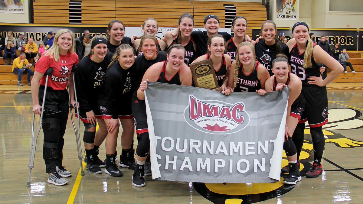 umacathletics's tweet image. Congrats to @BLCvikings women's basketball on winning the program's first #UMACchamp tournament title! The Vikings defeated the Yellowjackets 55-54 and now advance to the #NCAAD3 tournament! Recap: bit.ly/2Npl2qb #d3hoops #UMAC