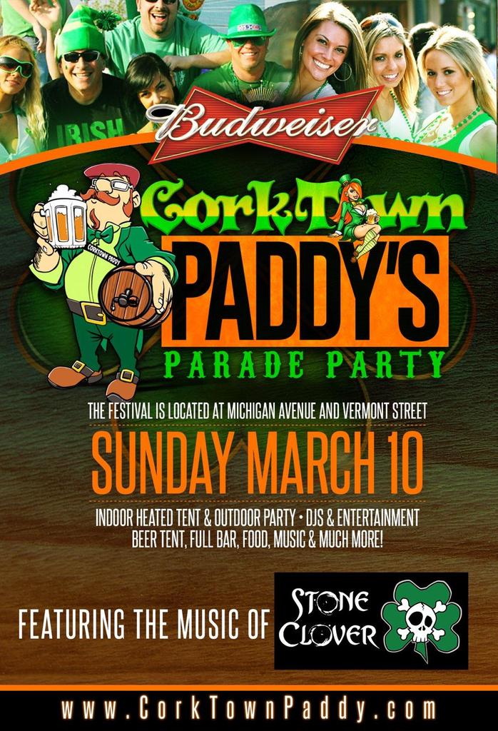 Who’s coming out to Detroit’s most awesome tent party March 10th!

Fortunately, Parade Day this year comes with a full week of recovery before St Patrick’s Day. Cheers to that!