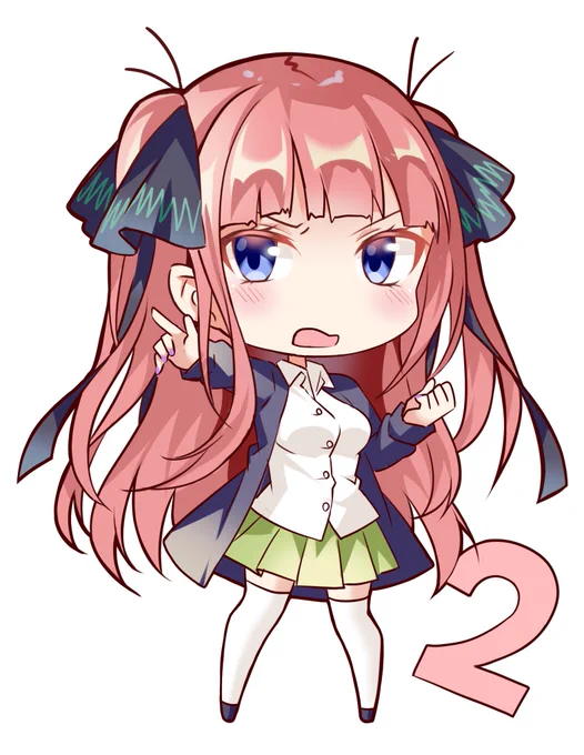 二乃ちゃん描きました!
#五等分の花嫁 
#中野二乃 