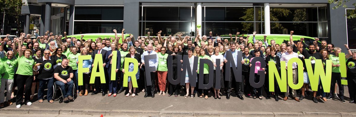AEUfederal's tweet photo. The next 12 weeks are critical to the future of public education. We're ready to have thousands of conversations with teachers, support staff, parents &amp; the wider community about how important the federal election is for preschools, public schools &amp; public TAFE. #AEUFedConf https://t.co/rxMnYiXrKo