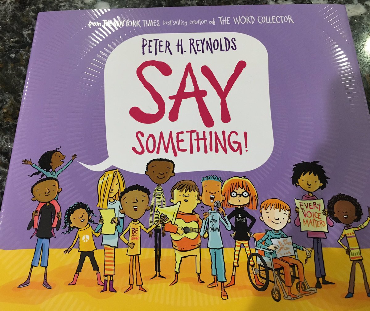 Image result for say something by peter reynolds