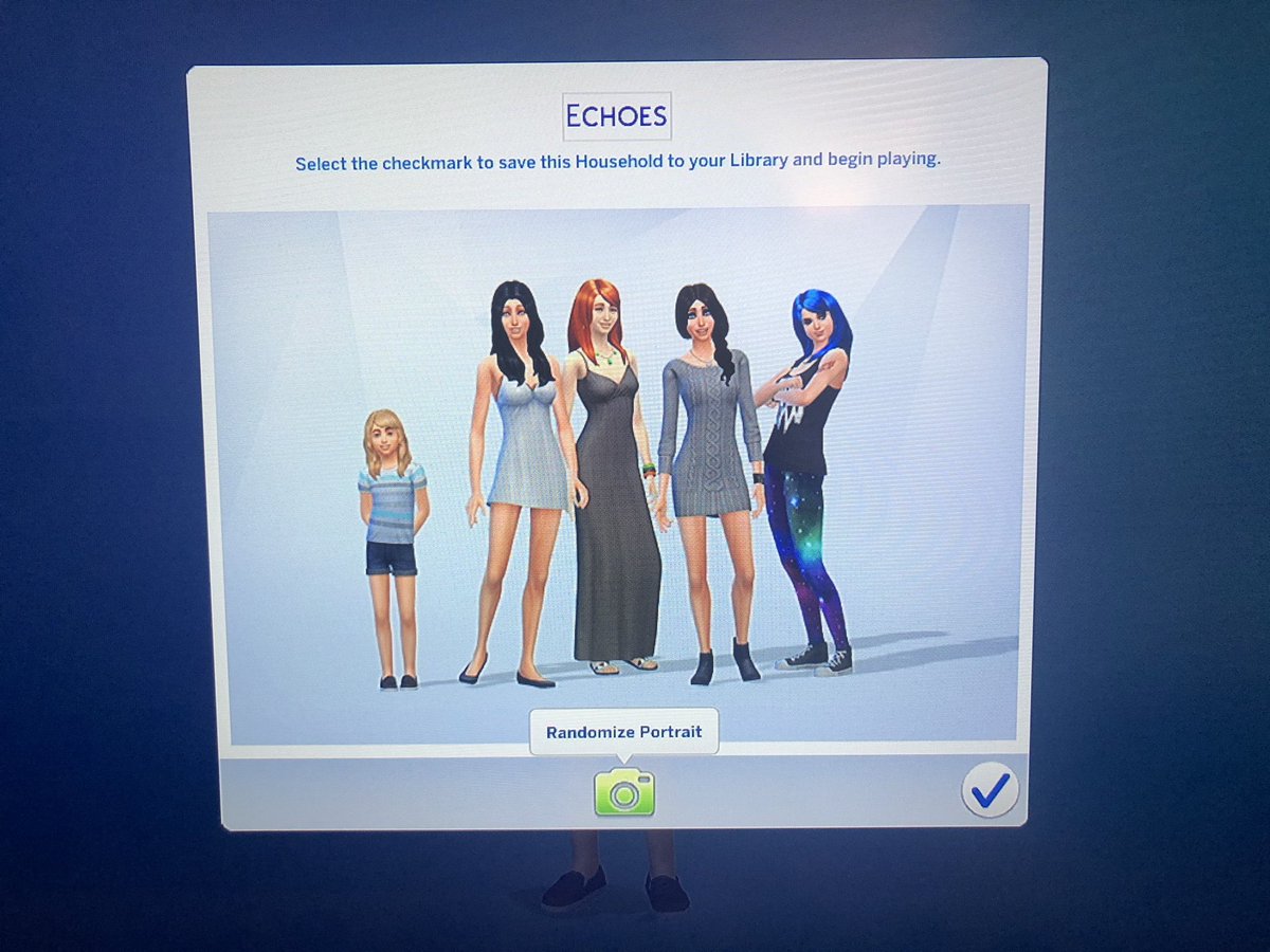 @entropy_system 
For #systemprideday, we’ve celebrated by creating a Twitter for our system! We also created ourselves and our inner world on the Sims 4 (only our host is missing on the picture). ✨