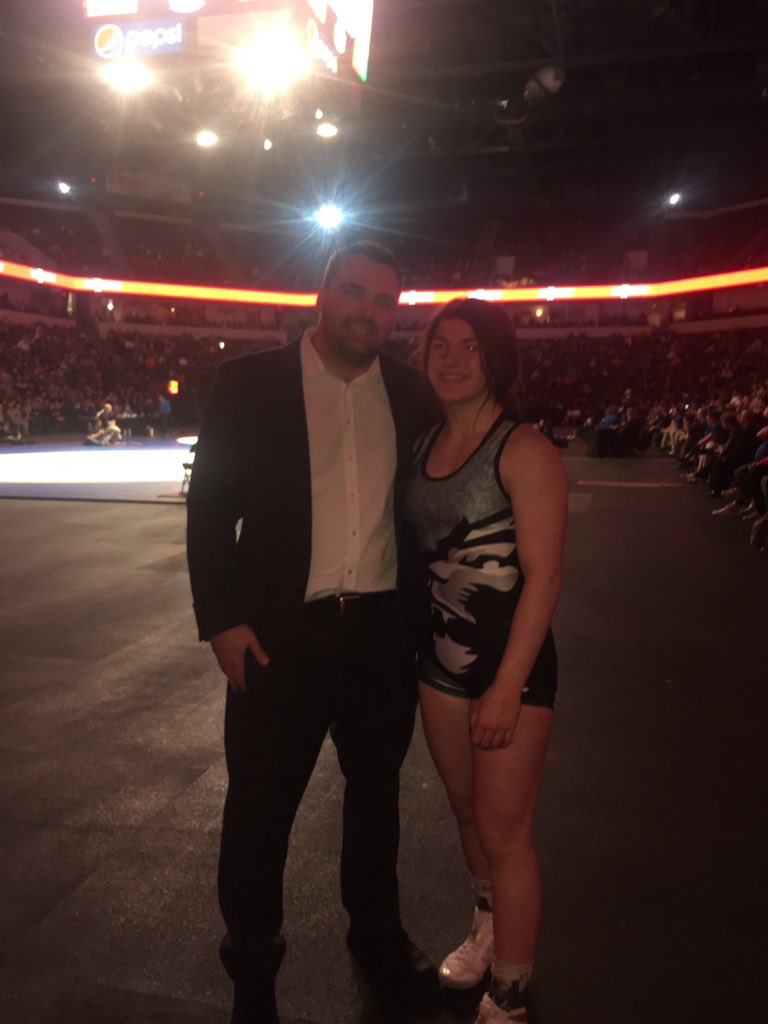 pitwrestling's tweet image. In true Lilly Freitas fashion she gets the pin in the first period to become our schools first and only STATE CHAMPION!!!! Pretty amazing for a 14 year girl. #pridestrong @PitmanPrincipal @ModBeeSports @loud_eddie @PitmanPrideAD @frontrowpreps @PitmanPrideAD
