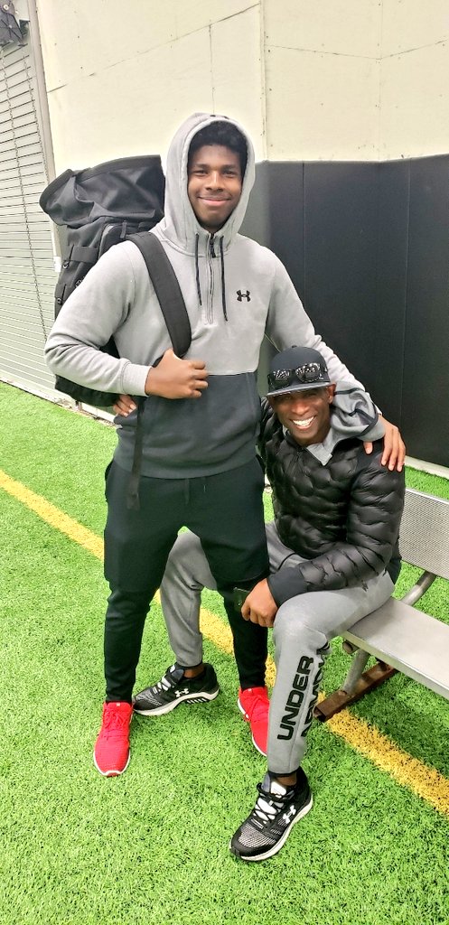 DeionSanders's tweet image. @ShedeurSanders @UAFootball camp Tomorrow we're ready baby. #Truth @TCCHFootball #2reasons