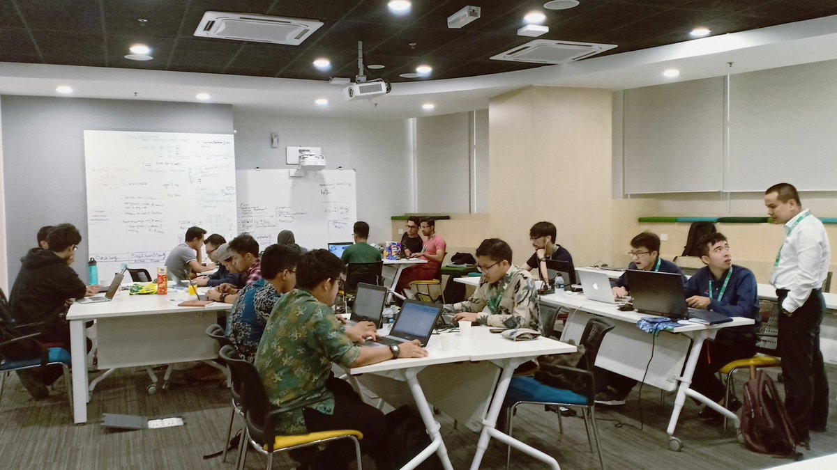 pjlucanas's tweet photo. Final day of coding #earthhack #eage #machinelearning #hackathon https://t.co/zSmoMc4NE3