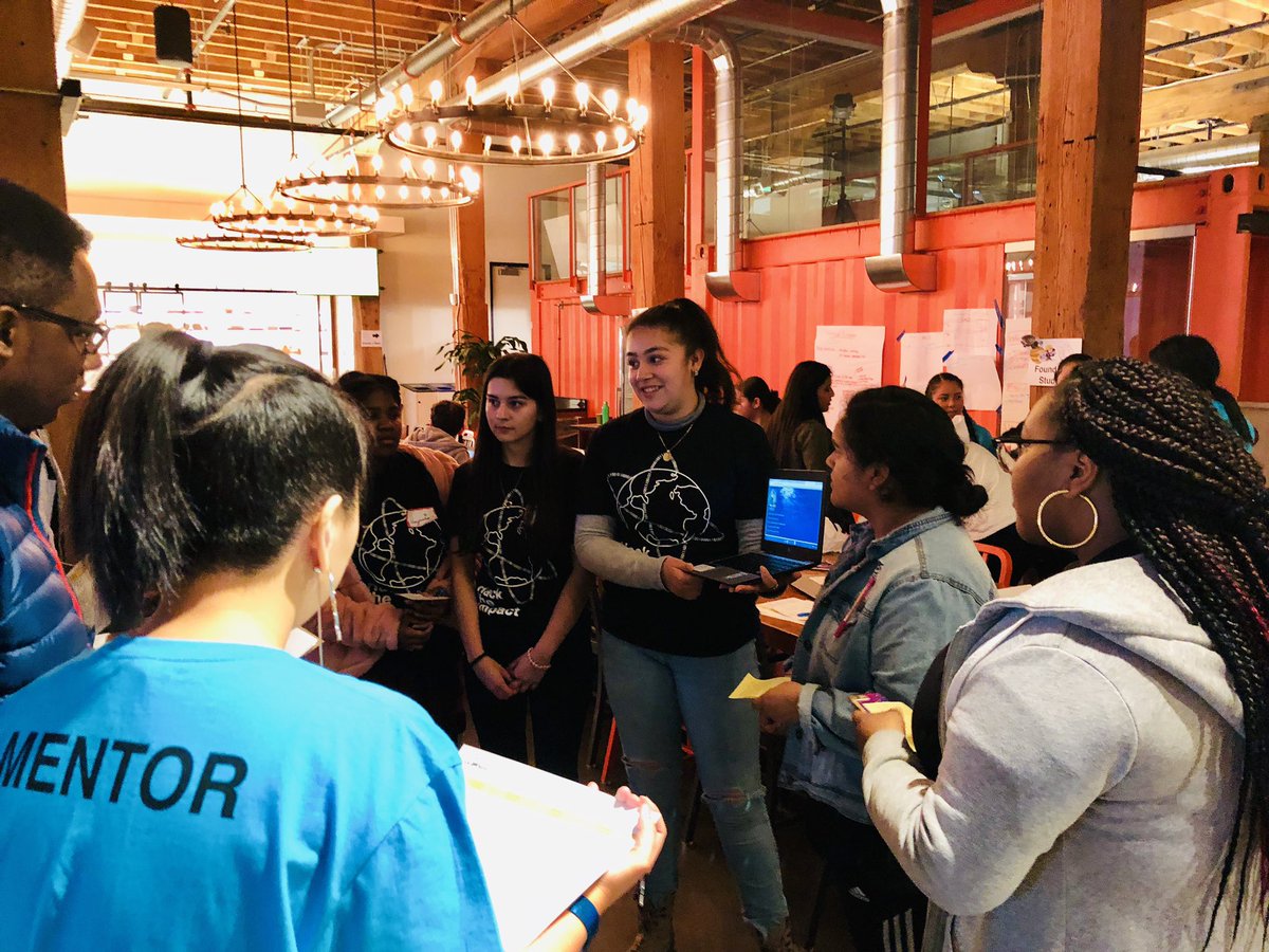 itsCodeNation's tweet image. Code Nation foundation students, in their first year of coding, presented a completed project on how human action changes the environment. 🙌🏼 #cnhacks