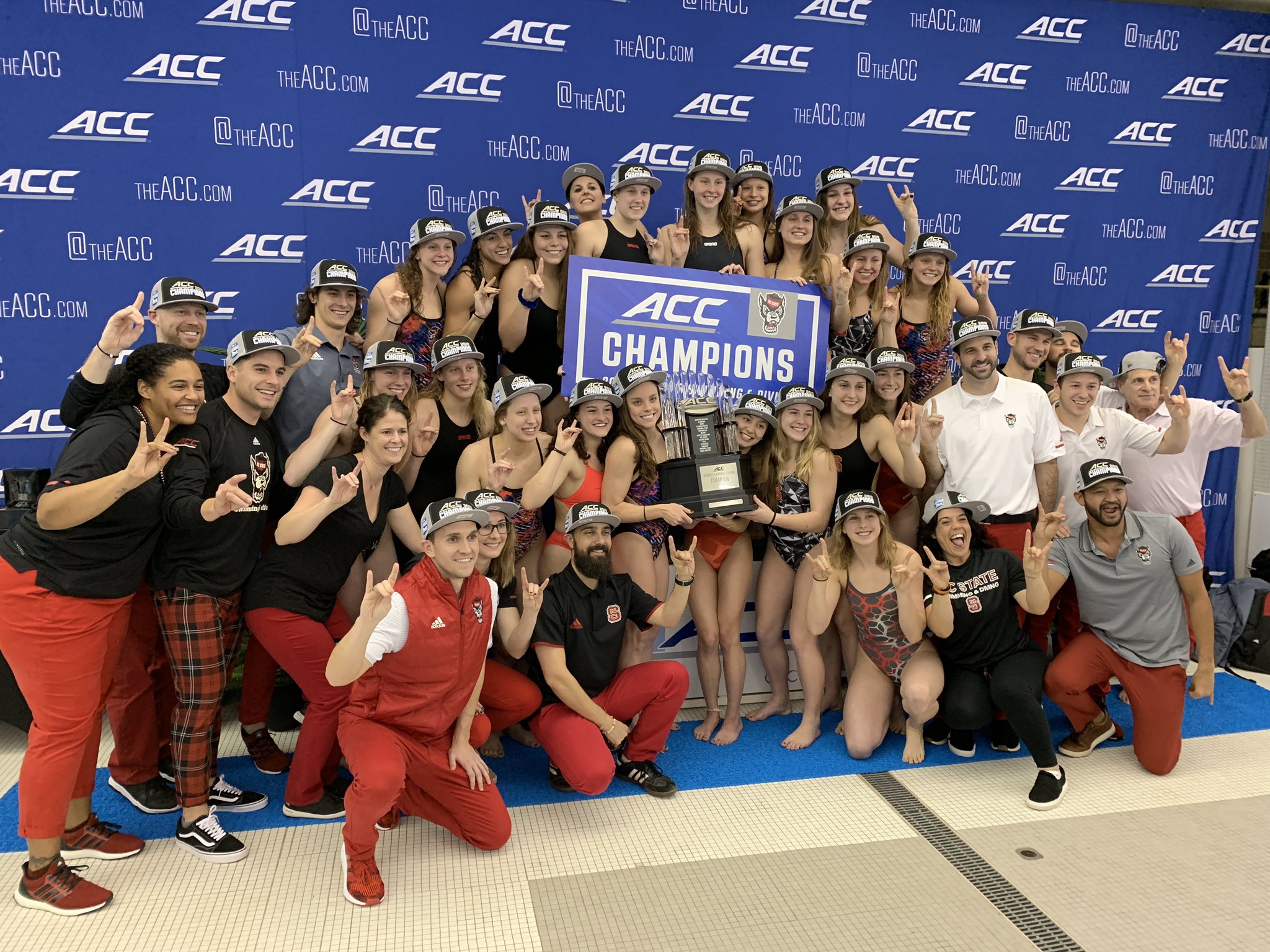 NC State Swimming & Diving on Twitter "Squad goals or what?…