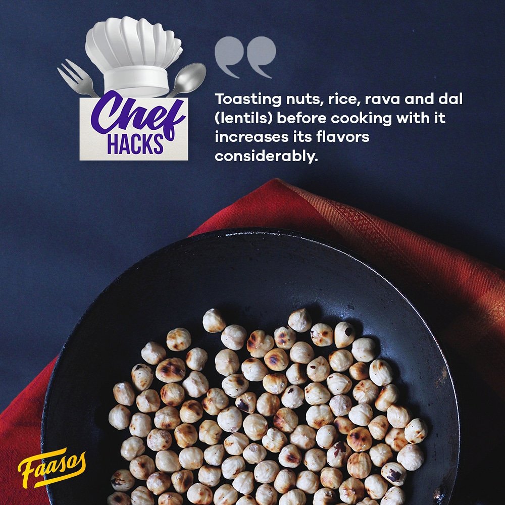 faasos's tweet image. This #Chefhack will help your everyday cooking immensely. Give them a try and prepare to be completely amazed. 😎
Watch this space for more #Chefhacks 
. ⠀

#SundayFunday #SundayCooking #Cheftips #Chefhack #Hacks #foodies #food #hackalert #chefinmaking #cheflife #sundayspecial