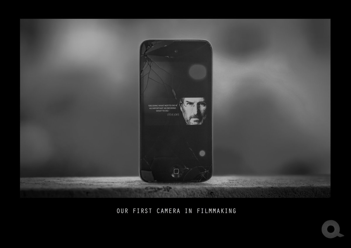 QuadlineFilms's tweet photo. 'YOUR WORK IS GOING TO FILL A LARGE PART OF YOUR LIFE, AND THE ONLY WAY TO BE TRULY SATISFIED IS TO DO WHAT YOU BELIEVE IS GREAT WORK. AND THE ONLY WAY TO DO GREAT WORK IS TO LOVE WHAT YOU DO. IF YOU HAVEN'T FOUND IT YET, KEEP LOOKING. DON'T SETTLE.'
              __Steve jobs https://t.co/9Py38vweWK