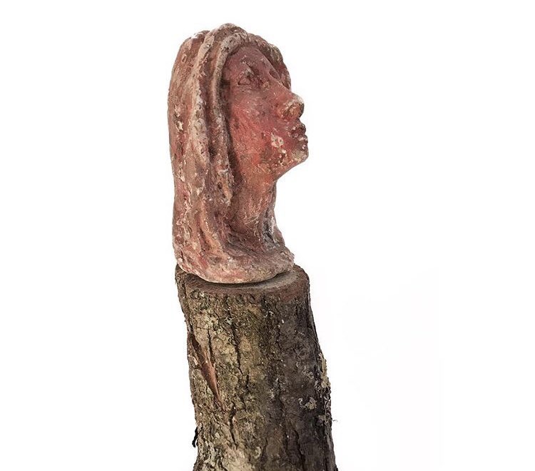 I have a collaborative exhibition with @kirstywhiten opening at <a href="/ArushaGallery/">Arusha Gallery</a> on the 28th of February.⁣
“The Opening Of The Egg” consists of sculpture, drawing, painting and collage that are workings of the personal and collective unconscious.⁣