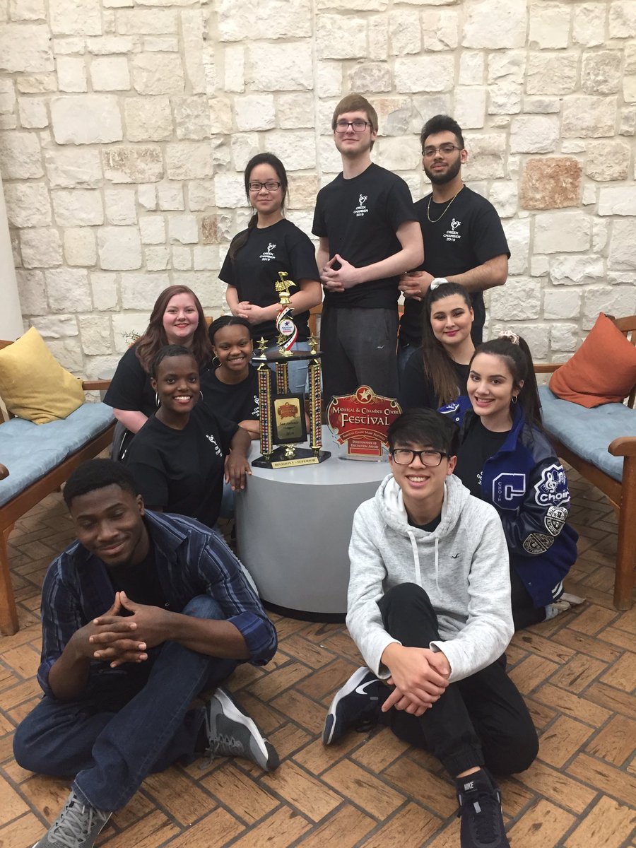 Cy Creek Choir (@cycreekchoir) on Twitter photo Award of Distinction and 1st Division Trophy at Madrigal Competition! So proud!
<a href="/VSnokhous/">vicki snokhous</a> @cfisdmusicman <a href="/BleylChoir/">Bleyl MS Choir</a> Award of Distinction and 1st Division Trophy at Madrigal Competition! So proud!
<a href="/VSnokhous/">vicki snokhous</a> @cfisdmusicman <a href="/BleylChoir/">Bleyl MS Choir</a>