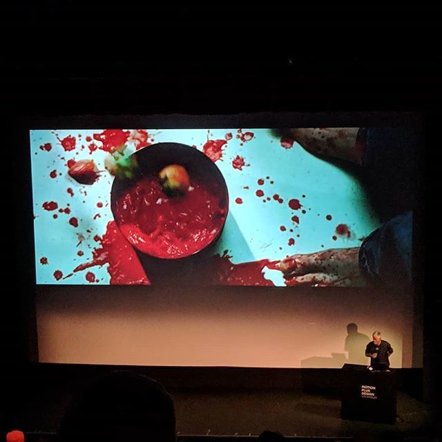 #motionplusdesign legendary Kyle Cooper presenting ift.tt/2Xlsk2E