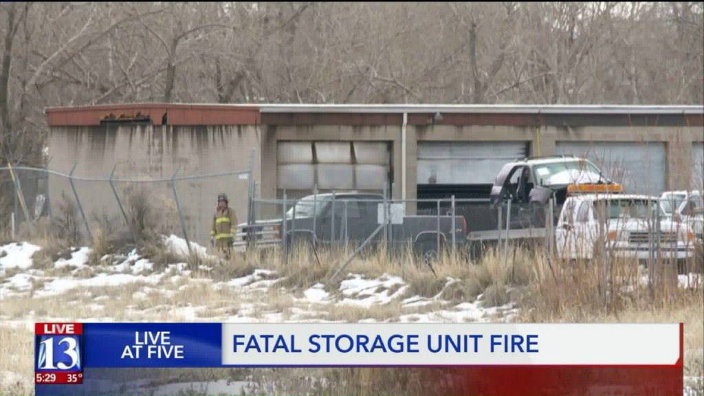 One dead in Ogden storage facility fire FOX 13 News Utah Scoopnest