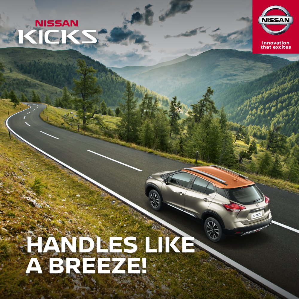 The New Nissan Kicks - The Intelligent SUV, ensures that you are in complete control with its Vehicle Dynamic Control and Traction Control technology.
#NissanKicks #VibrantNissan #CarSafety #VehicleDynamicControl #TractionControl #MadeOfMyStuff #Hyderabad #CarsofIndia