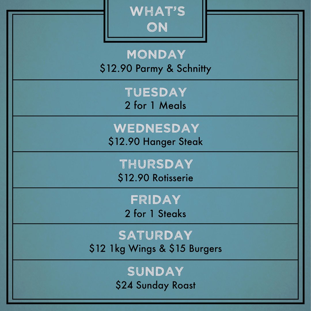 We've got your week covered! 😇 🍽️