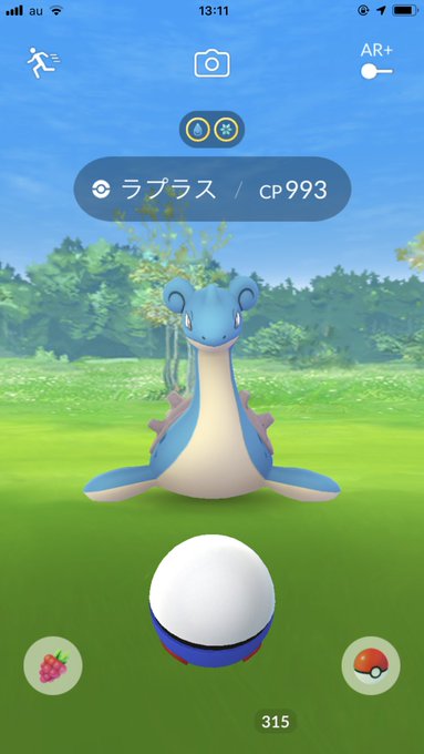 水ポケモン ハスボーっていた 案外大きいハスボー みんなのポケgo みんポケ