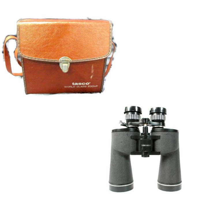 JunkYardBlonde's tweet photo. Vintage Pair of Binoculars &amp; Case by Tasco, Zoom Multi Coated 7 X 21 x 42mm Binoculars https://t.co/JrLS5a0xgY #toys #binocularscase #binocularbag #movieprop #setprop #vintagebinocular #junkyardblonde #gotvintage #binocularcase https://t.co/P0P61cAgmE