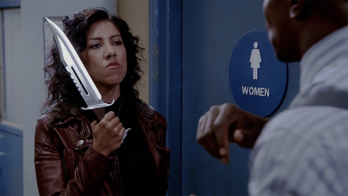 54. Rosa Diaz, Brooklyn Nine Nine.