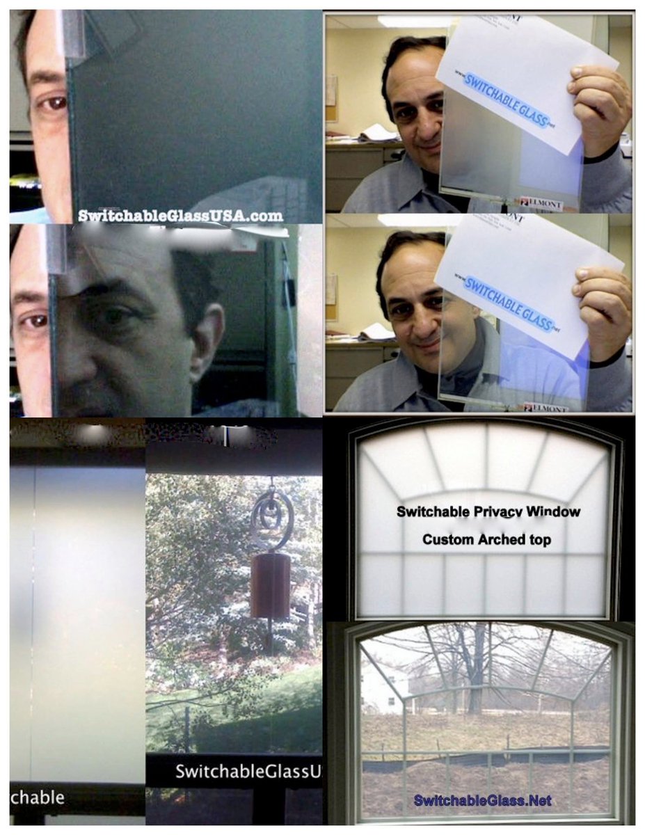 GlenGreenberg's tweet image. #glass #technology #switchable #privacy #variable #tint