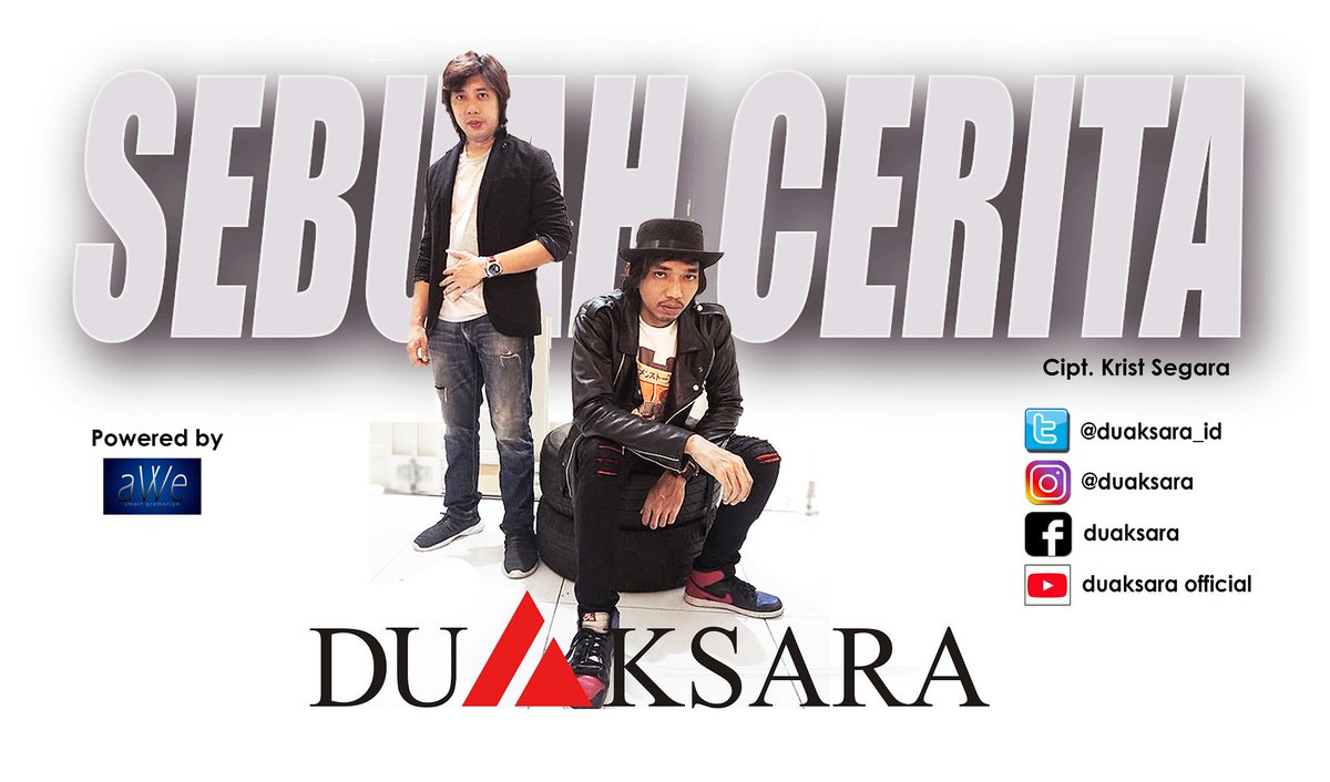 aweradiomusic's tweet photo. #nowplaying SEBUAH CERITA - DUAKSARA @DUAKSARA_ID @aWe_Radiopromo #topindo20 @aweradiomusic https://t.co/ClBbqKlYZ7     https://t.co/toqhDr7LSr … … … … https://t.co/k0vkoj3Z0p