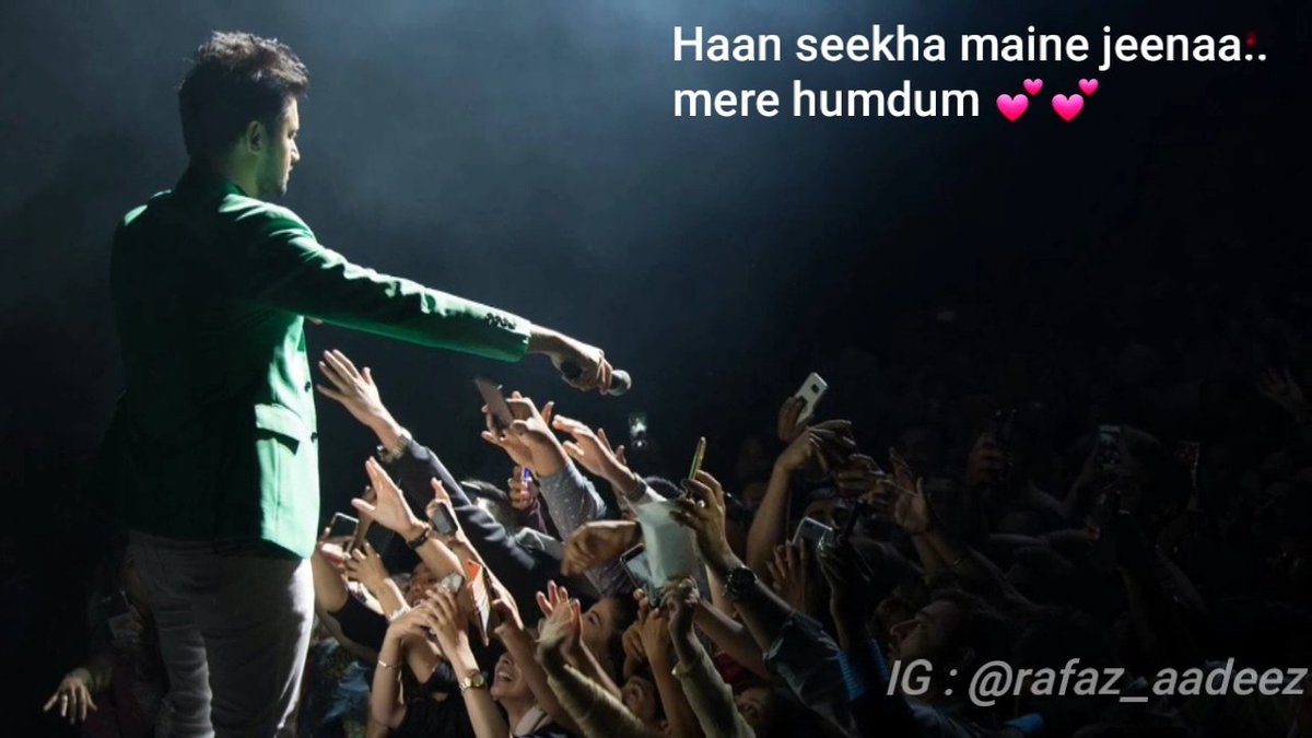 Rafaazzzzzz's tweet photo. Jeena Jeena ❤

@itsaadee 🎸 #Atifaslam 🎹 https://t.co/gUici31Tt7