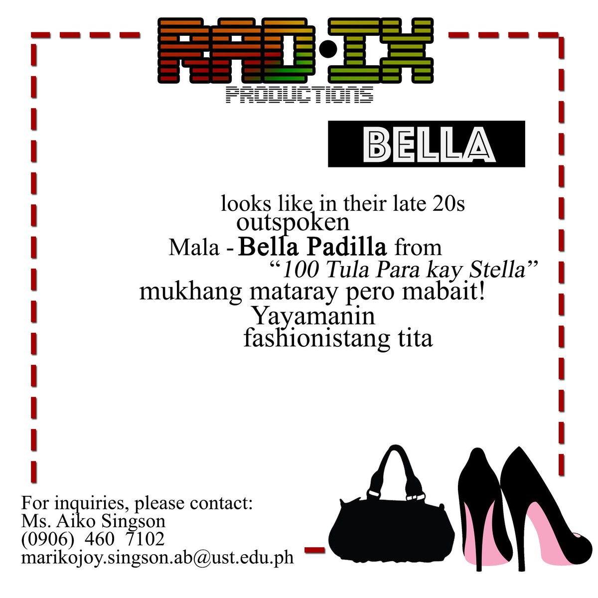 ana_dul_cet's tweet photo. #CastingCall @RADIXProd

We're looking for male and female actors to be part of our student short film. Tf, food, and transpo will be provided. 😊

#CastingCallPH #AuditionPH #PARKJIHOONinMANILA #ASAPNatinTo #SarahGBreadytoFallInLove #SPSPusuanAngSaya https://t.co/oo4Vb5GLR3